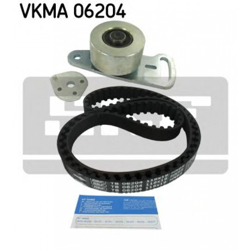 VKMA 06204 SKF Комплект (ремінь+ролики)